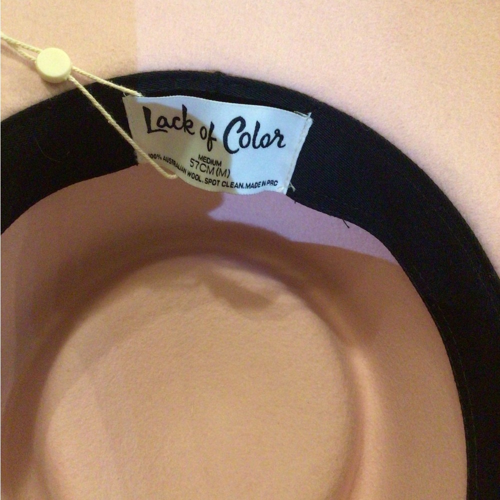 NEW! lack of Color Pink Women's Hat - Picture 6 of 6